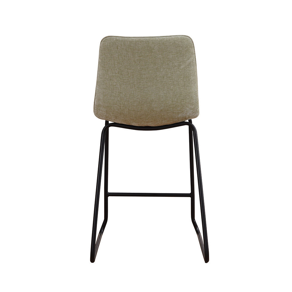Bar Stool Heiloo FavoFurn Green LxBxH 68x62x54 Polyester Nnb