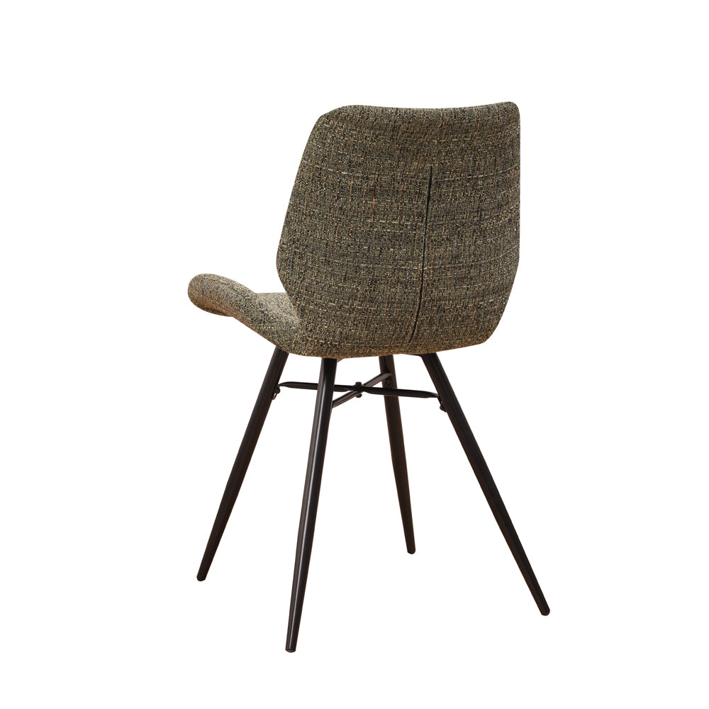 Dining Chair Barron FavoFurn Green LxBxH 72x68x50 Fabric Nnb