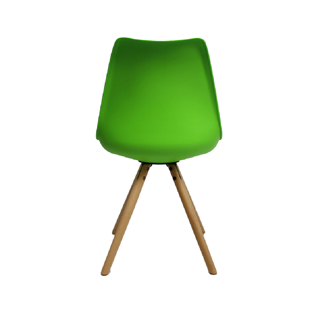 Dining Chair Brandy FavoFurn Green LxBxH 60x54x50 Artificial leather Nnb