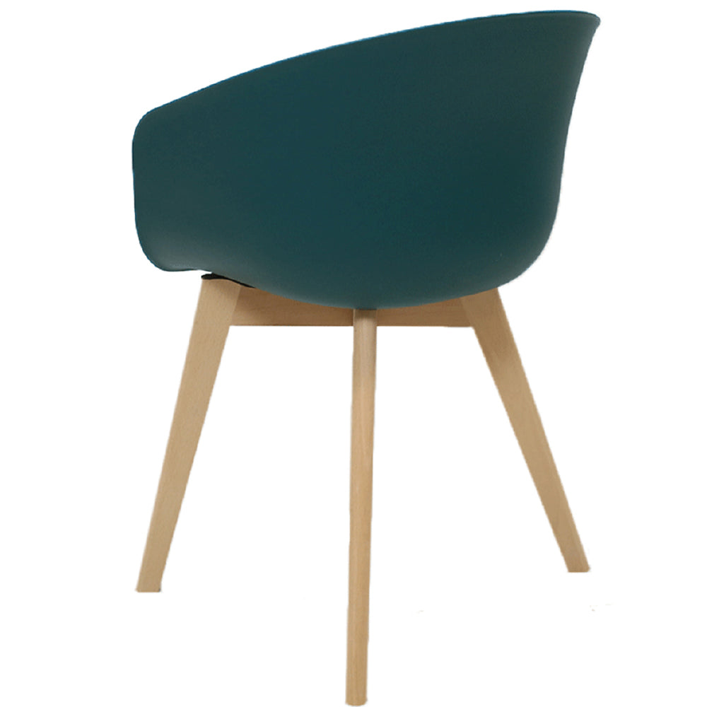 Dining Chair Noan FavoFurn Green LxBxH 68x60x51 Plastic Nnb