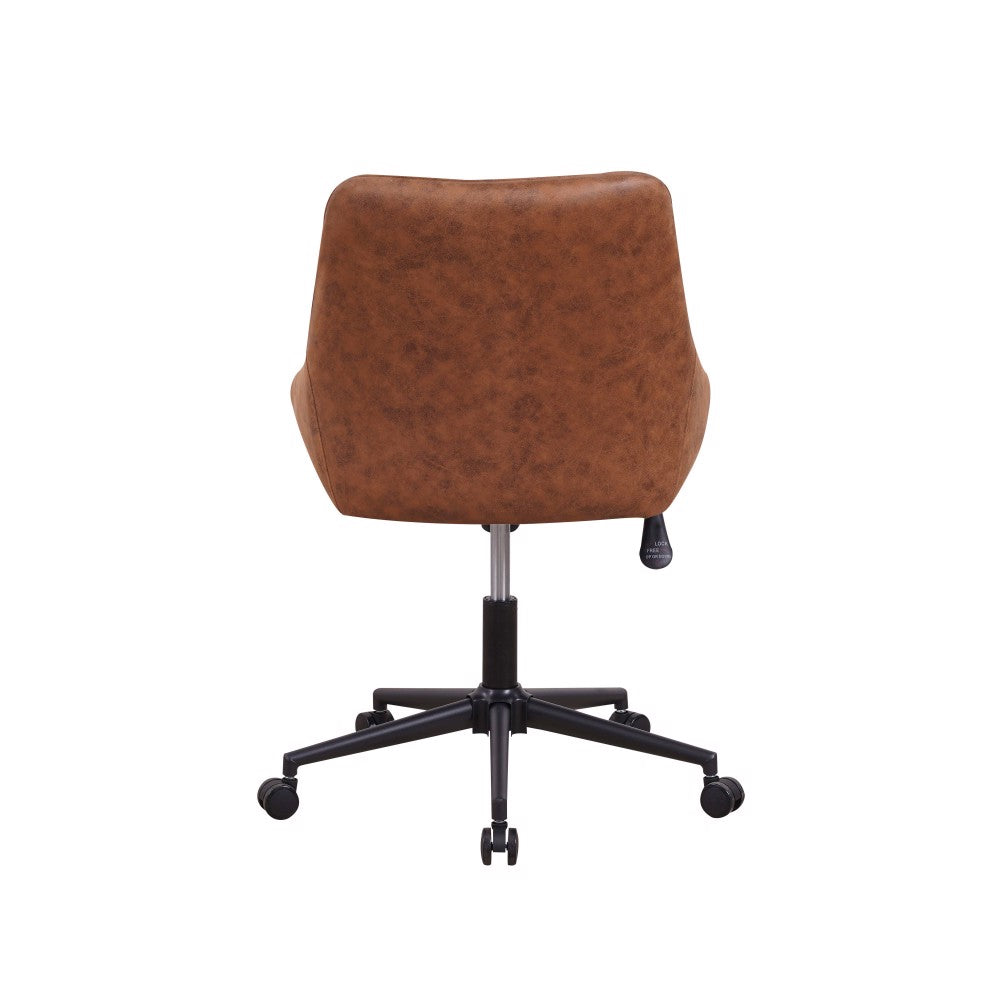 Office Chair Kayne FavoFurn Cognac LxBxH 75x61x52 Fabric Nnb