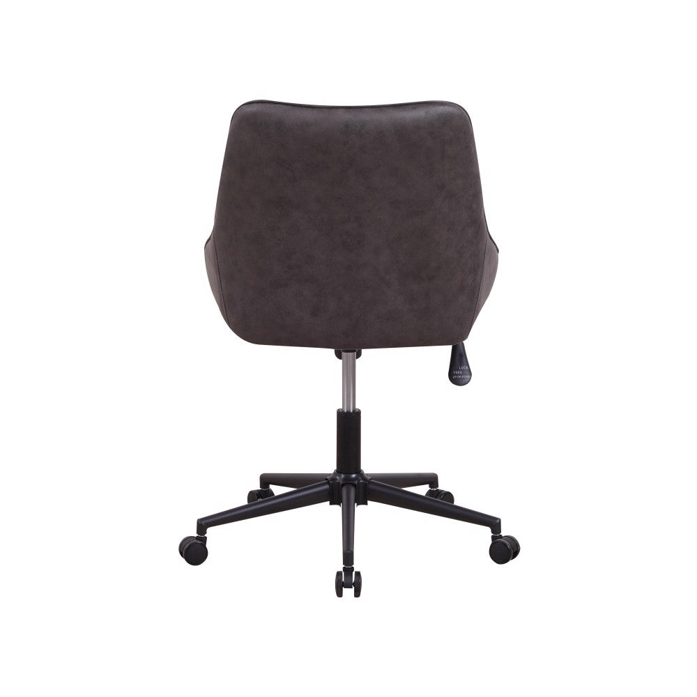 Office Chair Leo FavoFurn Anthracite LxBxH 75x62x52 Fabric Nnb