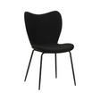 Dining Chair Caen FavoFurn Black LxBxH 72x55x51 Fabric Nnb