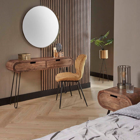 Dressing table Greco HomeHaven Brown LxBxH 124x35x28 Mango wood Nnb