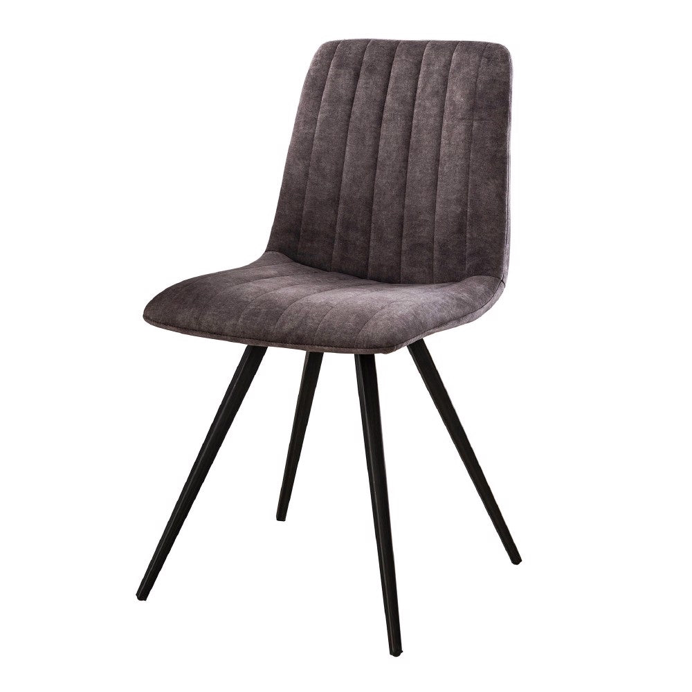 Dining Chair Kaden HomeHaven Grey LxBxH 101x67x48 Fabric Nnb