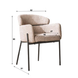 Dining Chair Ranmore HomeHaven LxBxH 75x59x57 Nnb