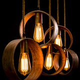 Pendant Light Rhett HomeHaven Anthracite LxBxH 112x25x18 Metal Nnb