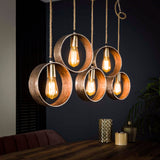 Pendant Light Rhett HomeHaven Anthracite LxBxH 112x25x18 Metal Nnb